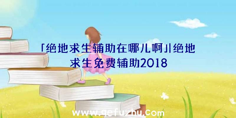 「绝地求生辅助在哪儿啊」|绝地求生免费辅助2018